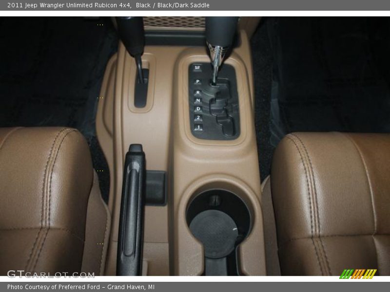 Black / Black/Dark Saddle 2011 Jeep Wrangler Unlimited Rubicon 4x4