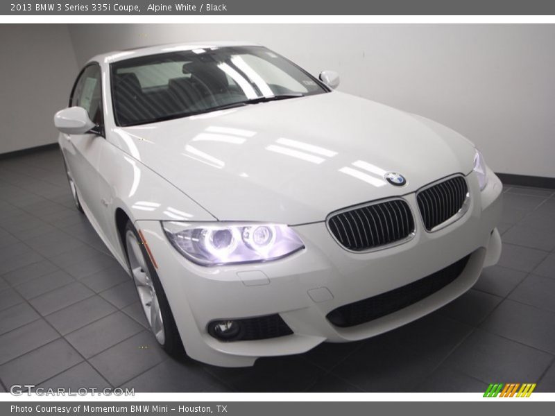 Alpine White / Black 2013 BMW 3 Series 335i Coupe