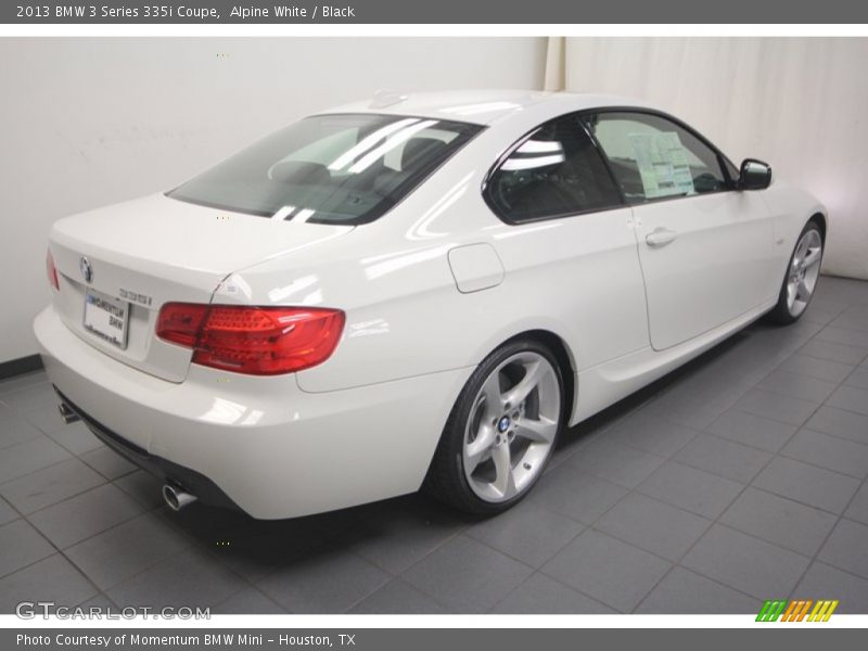 Alpine White / Black 2013 BMW 3 Series 335i Coupe