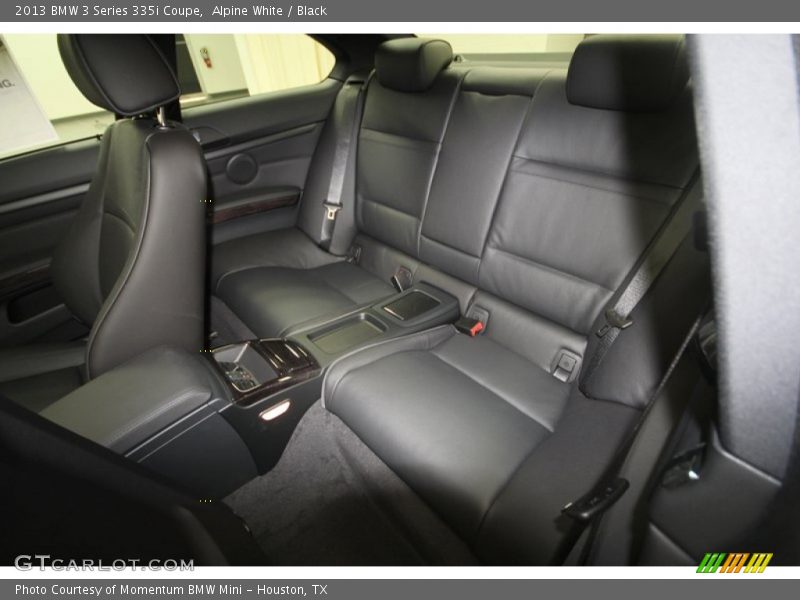 Rear Seat of 2013 3 Series 335i Coupe