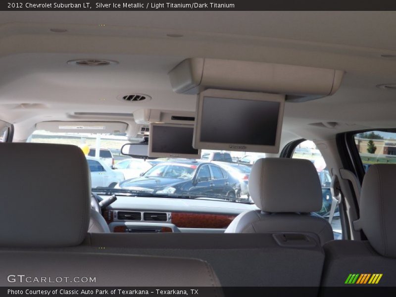 Silver Ice Metallic / Light Titanium/Dark Titanium 2012 Chevrolet Suburban LT