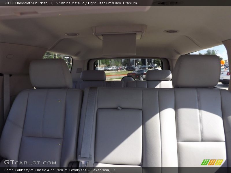 Silver Ice Metallic / Light Titanium/Dark Titanium 2012 Chevrolet Suburban LT