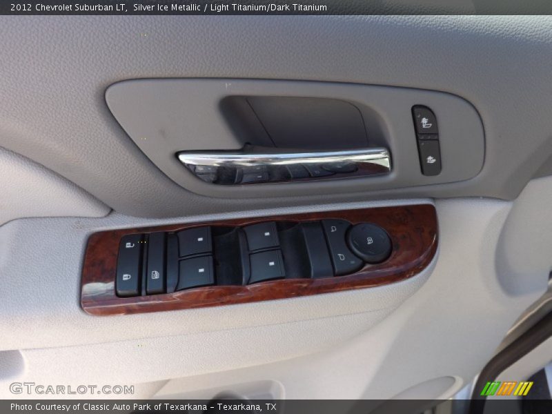 Silver Ice Metallic / Light Titanium/Dark Titanium 2012 Chevrolet Suburban LT