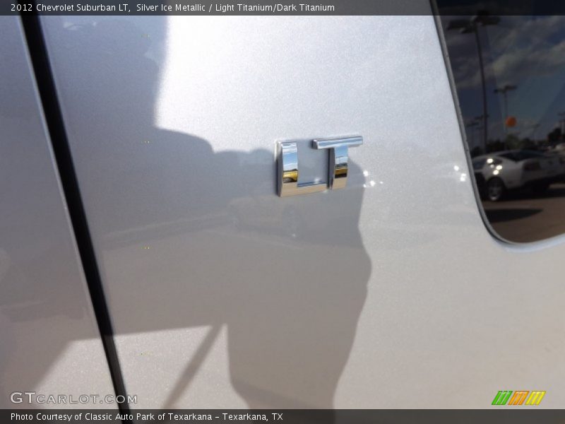 Silver Ice Metallic / Light Titanium/Dark Titanium 2012 Chevrolet Suburban LT