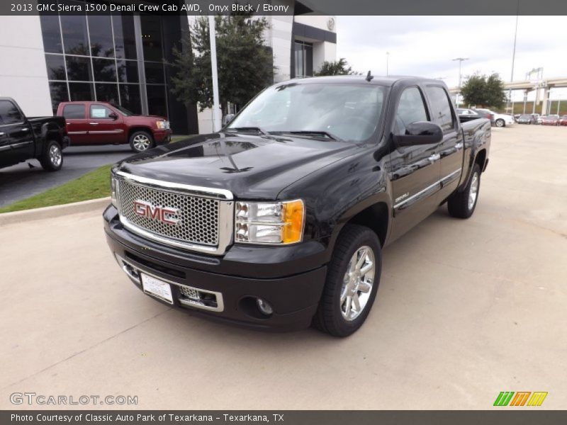 Onyx Black / Ebony 2013 GMC Sierra 1500 Denali Crew Cab AWD