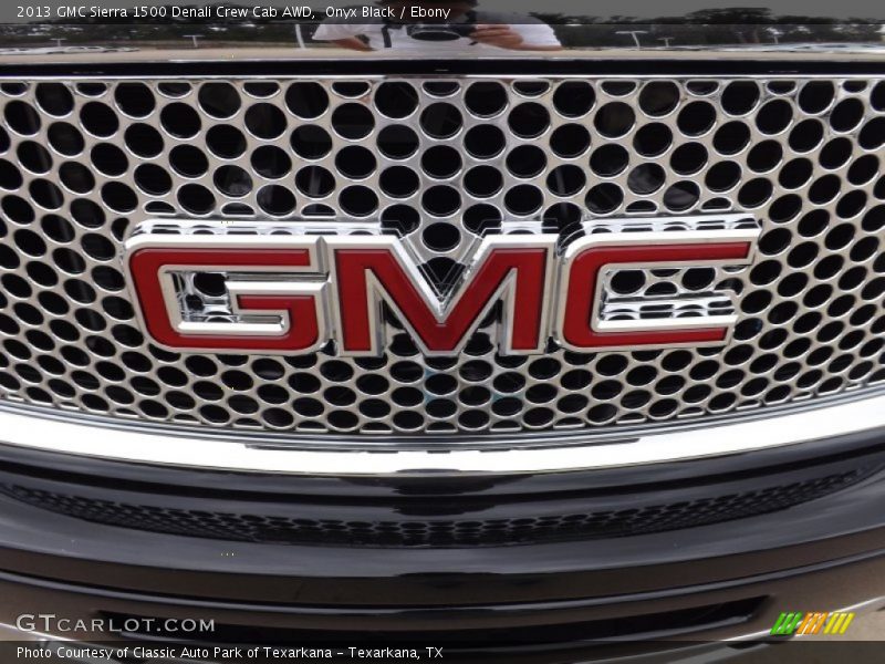 Onyx Black / Ebony 2013 GMC Sierra 1500 Denali Crew Cab AWD