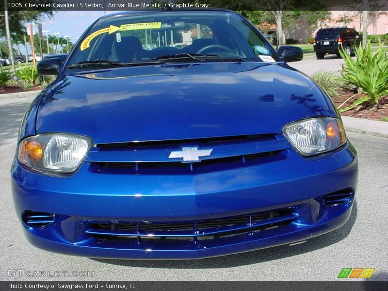 Arrival Blue Metallic / Graphite Gray 2005 Chevrolet Cavalier LS Sedan