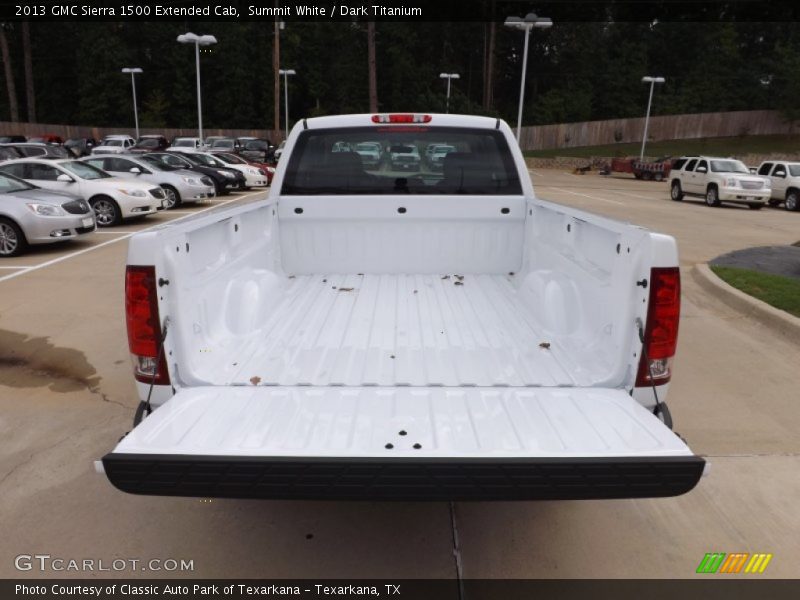 Summit White / Dark Titanium 2013 GMC Sierra 1500 Extended Cab