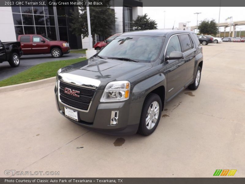 Gray Green Metallic / Jet Black 2013 GMC Terrain SLE
