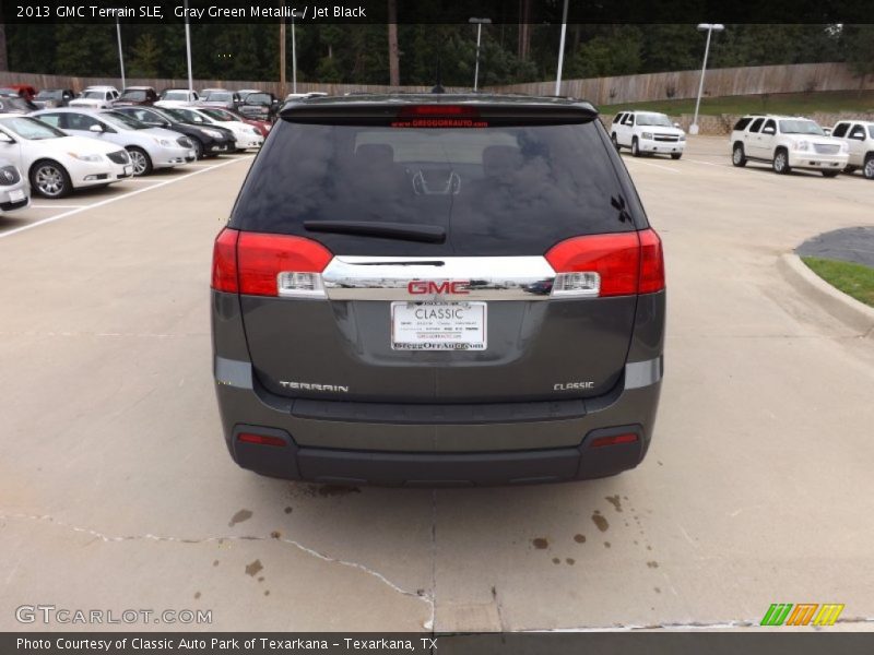 Gray Green Metallic / Jet Black 2013 GMC Terrain SLE