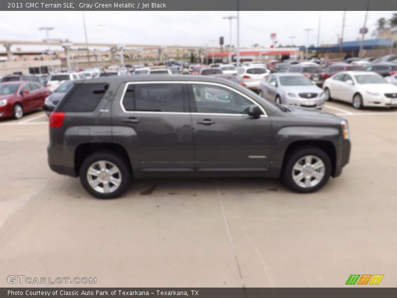 Gray Green Metallic / Jet Black 2013 GMC Terrain SLE