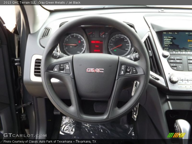 Gray Green Metallic / Jet Black 2013 GMC Terrain SLE