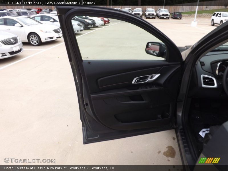 Gray Green Metallic / Jet Black 2013 GMC Terrain SLE