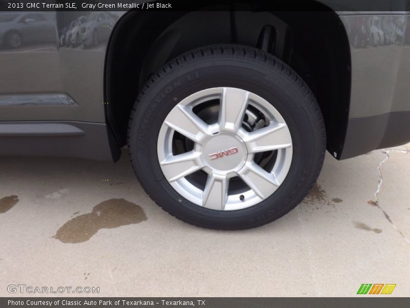 Gray Green Metallic / Jet Black 2013 GMC Terrain SLE