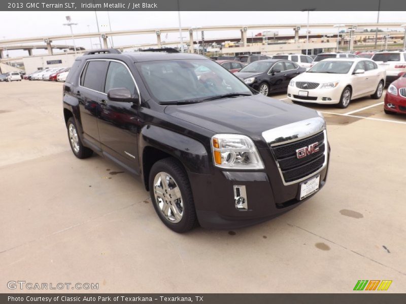 Iridium Metallic / Jet Black 2013 GMC Terrain SLT