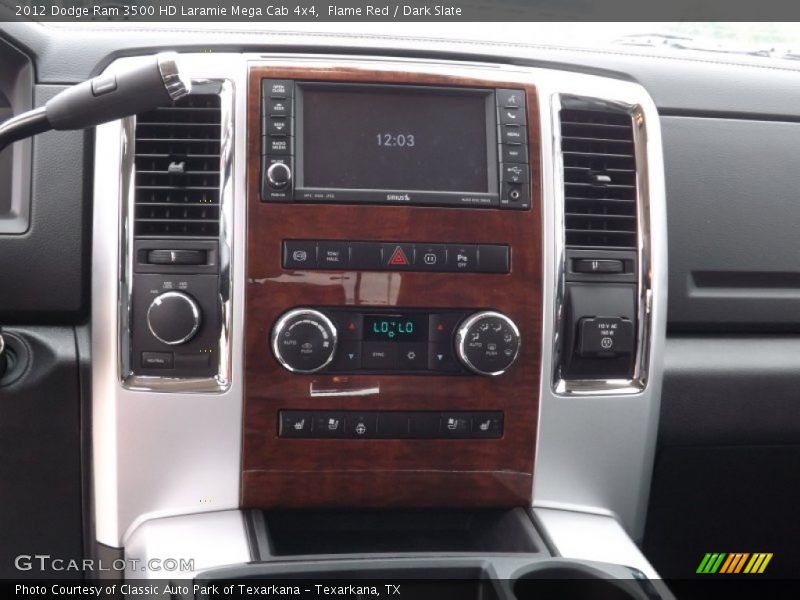Flame Red / Dark Slate 2012 Dodge Ram 3500 HD Laramie Mega Cab 4x4