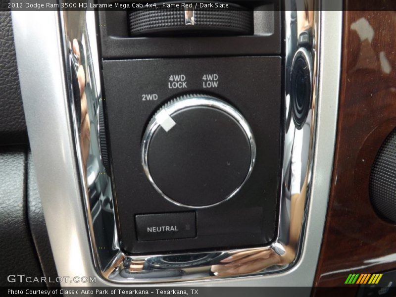 Controls of 2012 Ram 3500 HD Laramie Mega Cab 4x4