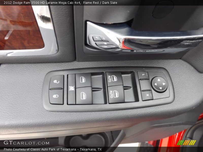 Controls of 2012 Ram 3500 HD Laramie Mega Cab 4x4