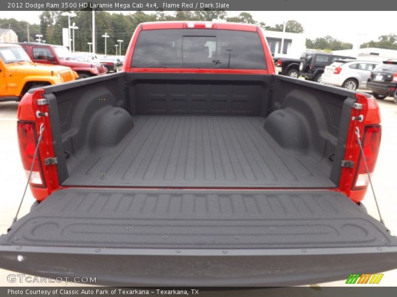 Flame Red / Dark Slate 2012 Dodge Ram 3500 HD Laramie Mega Cab 4x4
