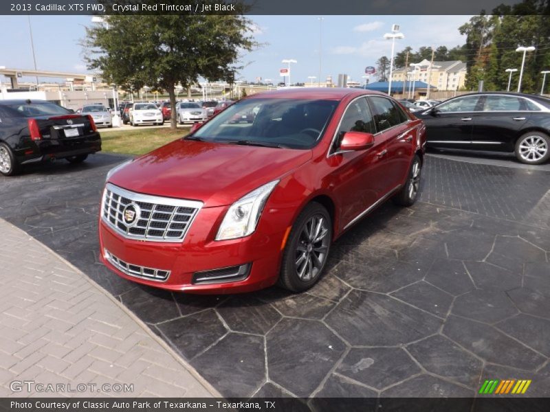 Crystal Red Tintcoat / Jet Black 2013 Cadillac XTS FWD