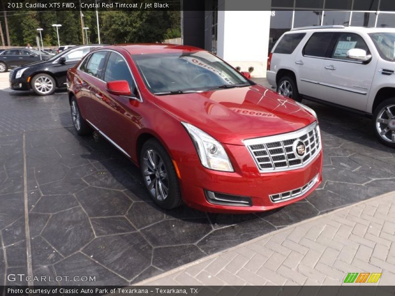 Crystal Red Tintcoat / Jet Black 2013 Cadillac XTS FWD