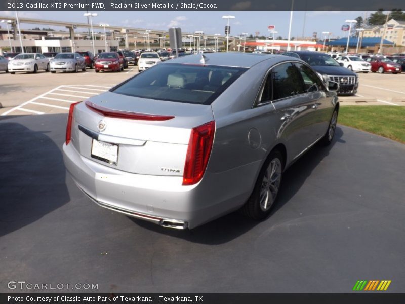 Radiant Silver Metallic / Shale/Cocoa 2013 Cadillac XTS Premium FWD