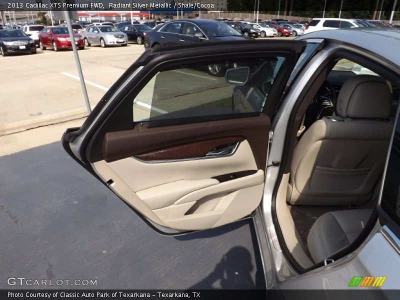 Radiant Silver Metallic / Shale/Cocoa 2013 Cadillac XTS Premium FWD