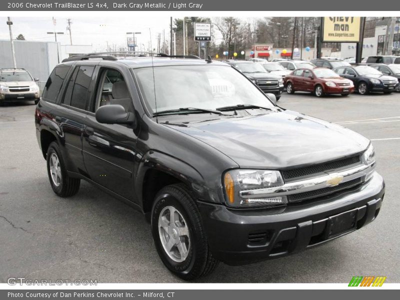 Dark Gray Metallic / Light Gray 2006 Chevrolet TrailBlazer LS 4x4