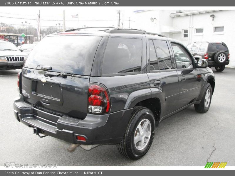 Dark Gray Metallic / Light Gray 2006 Chevrolet TrailBlazer LS 4x4