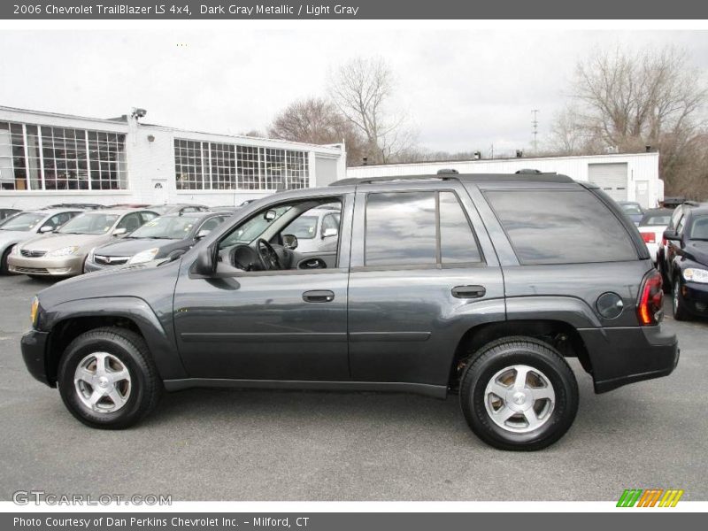Dark Gray Metallic / Light Gray 2006 Chevrolet TrailBlazer LS 4x4