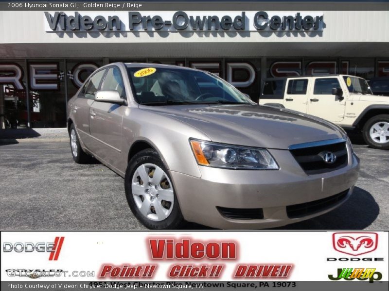 Golden Beige / Beige 2006 Hyundai Sonata GL