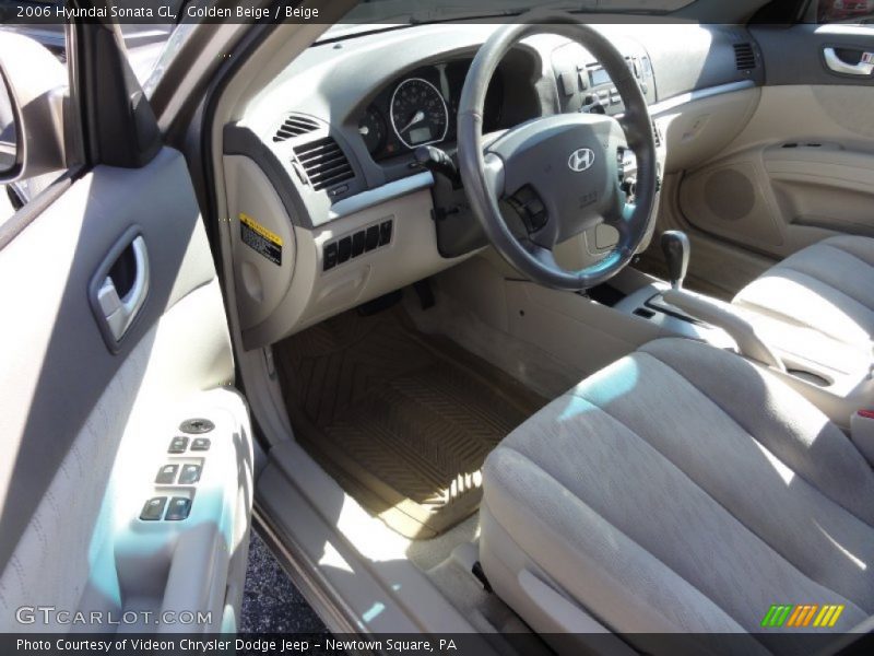 Golden Beige / Beige 2006 Hyundai Sonata GL