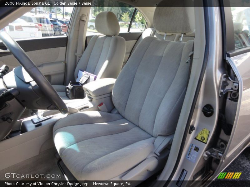 Golden Beige / Beige 2006 Hyundai Sonata GL