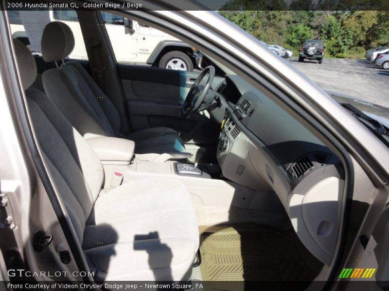 Golden Beige / Beige 2006 Hyundai Sonata GL