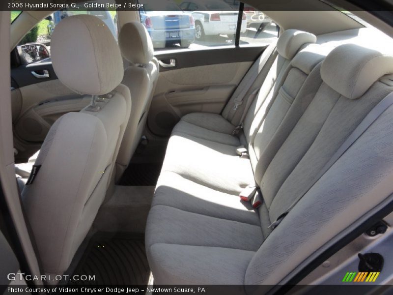 Golden Beige / Beige 2006 Hyundai Sonata GL