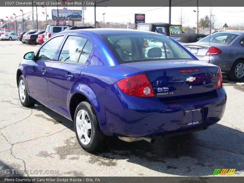 Pace Blue / Gray 2007 Chevrolet Cobalt LS Sedan