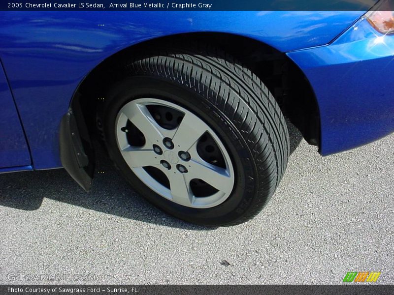 Arrival Blue Metallic / Graphite Gray 2005 Chevrolet Cavalier LS Sedan