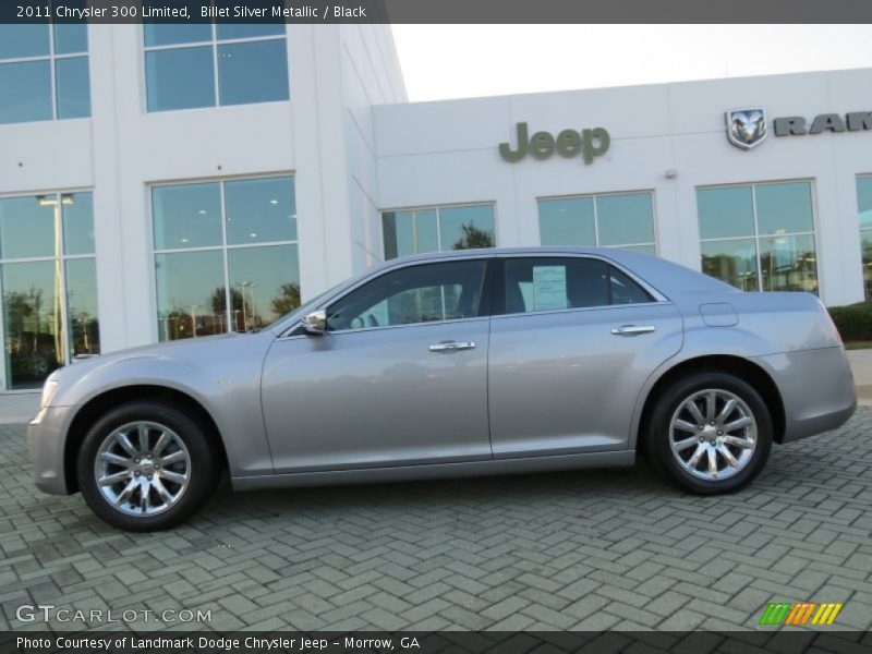 Billet Silver Metallic / Black 2011 Chrysler 300 Limited