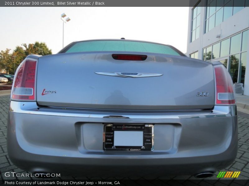 Billet Silver Metallic / Black 2011 Chrysler 300 Limited