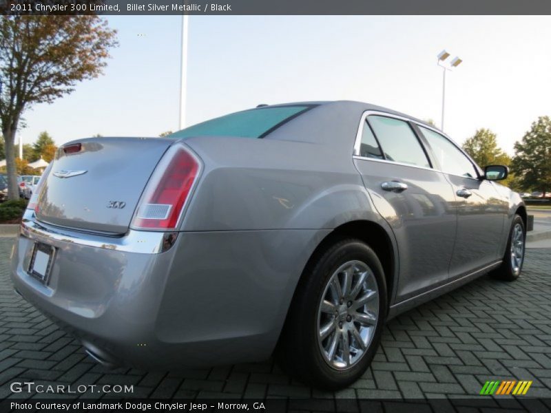 Billet Silver Metallic / Black 2011 Chrysler 300 Limited