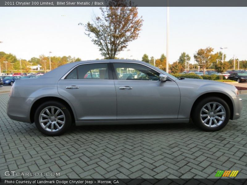 Billet Silver Metallic / Black 2011 Chrysler 300 Limited