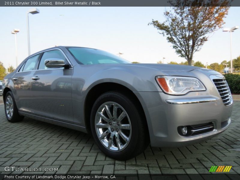 Billet Silver Metallic / Black 2011 Chrysler 300 Limited