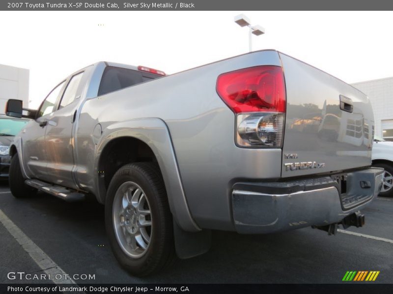 Silver Sky Metallic / Black 2007 Toyota Tundra X-SP Double Cab