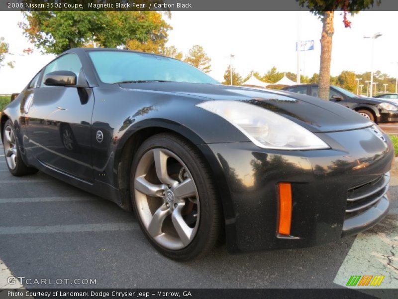 Magnetic Black Pearl / Carbon Black 2006 Nissan 350Z Coupe