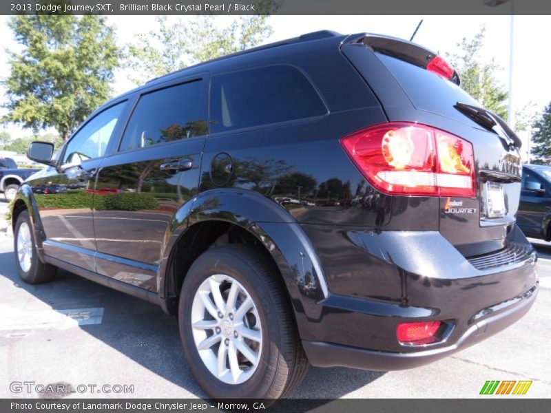 Brilliant Black Crystal Pearl / Black 2013 Dodge Journey SXT