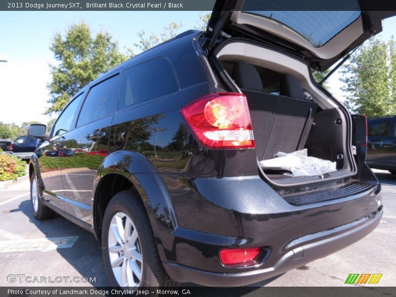 Brilliant Black Crystal Pearl / Black 2013 Dodge Journey SXT