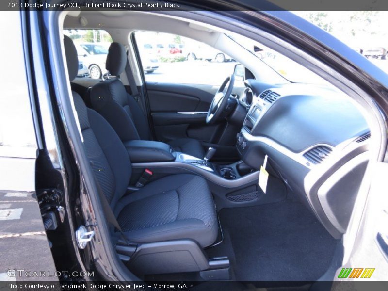 Brilliant Black Crystal Pearl / Black 2013 Dodge Journey SXT