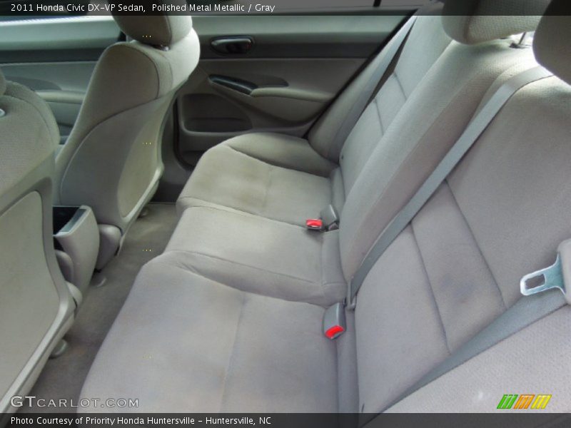 Polished Metal Metallic / Gray 2011 Honda Civic DX-VP Sedan