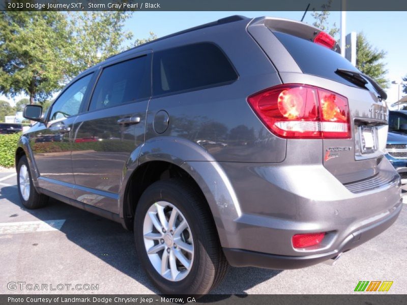 Storm Gray Pearl / Black 2013 Dodge Journey SXT