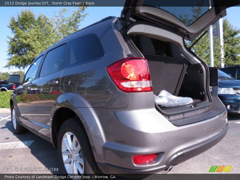 Storm Gray Pearl / Black 2013 Dodge Journey SXT